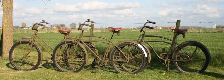 vintage military bicycle