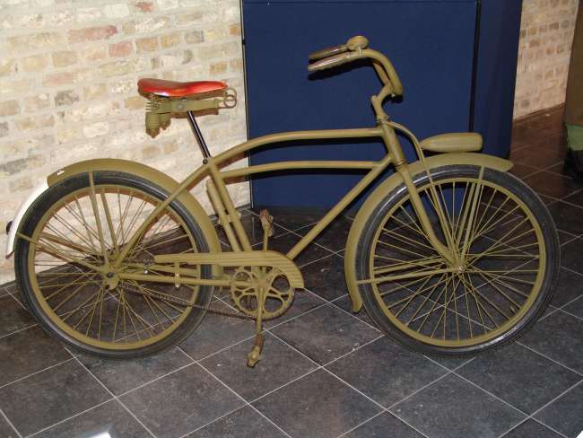 vintage military bicycle