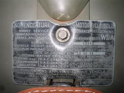 harley serial numbers